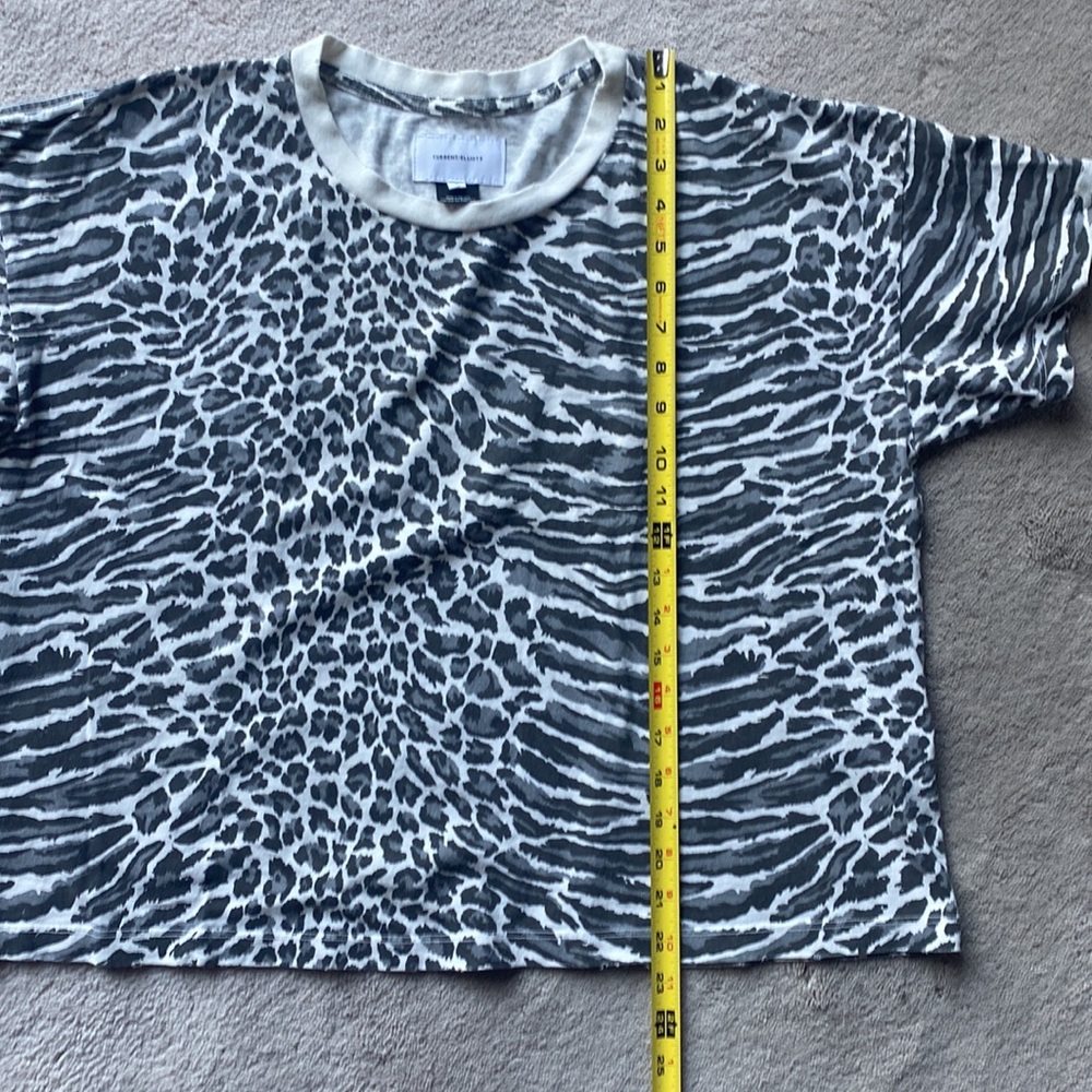 Current/Elliott warped leopard “ the roadie top” - Picture 3 of 10